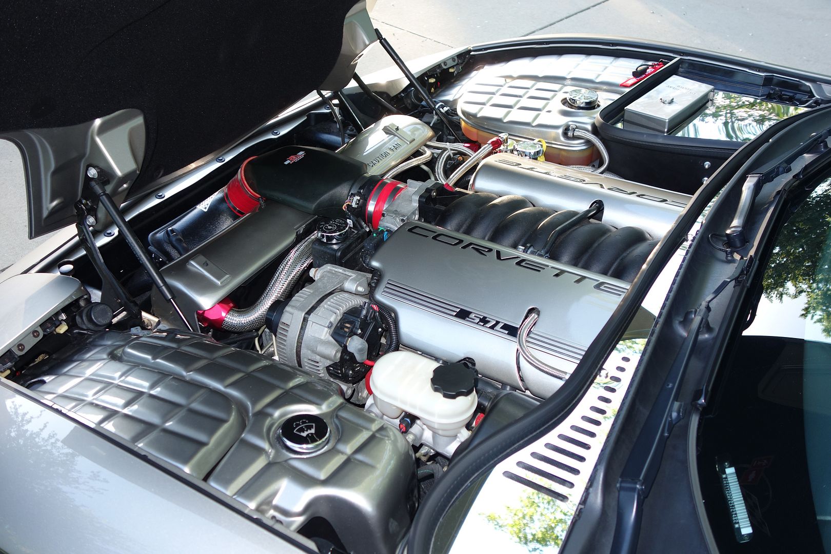 Engine Painted and Dress up kits CorvetteForum Chevrolet Corvette